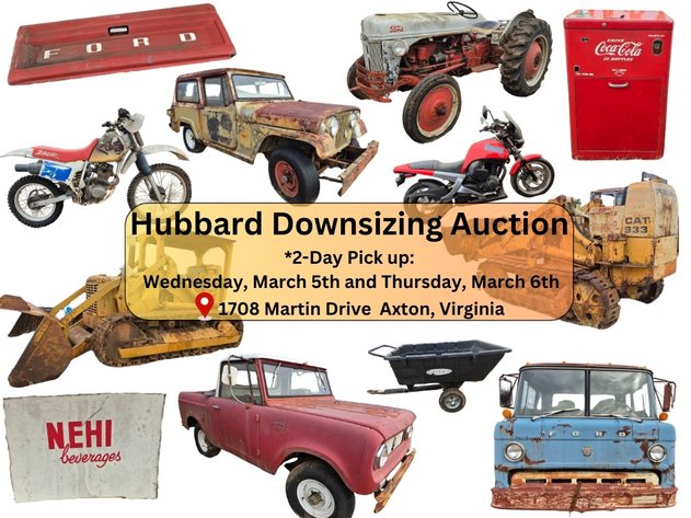 Image for Hubbard Downsizing Auction