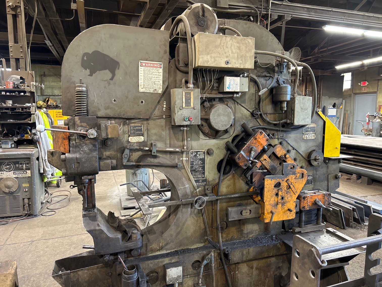 Image for Structural Steel Fabrication Equipment, Tools, Stock & Trucks