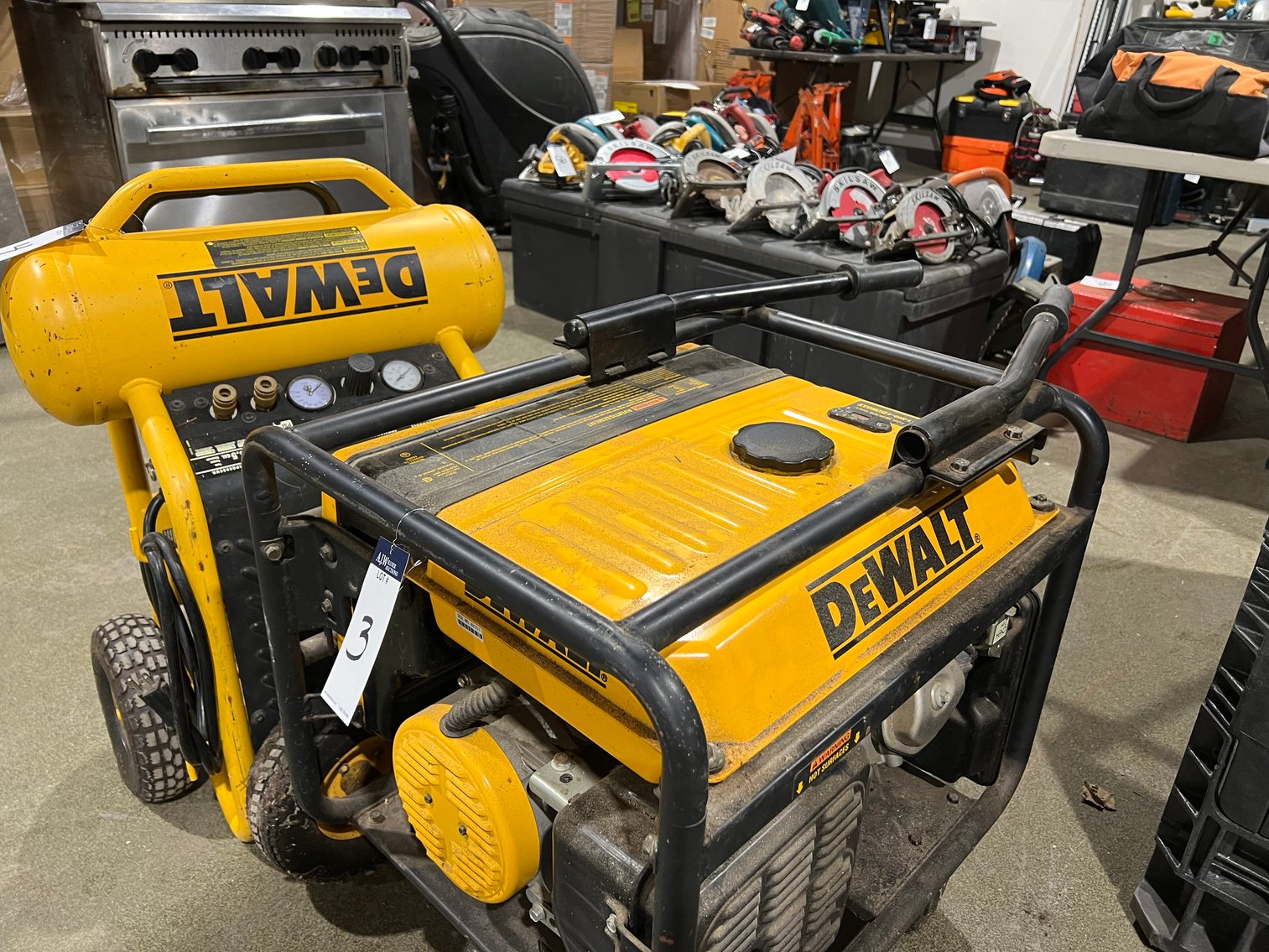 Image for A Large Inventory of Pre-Owned Contractor Tools