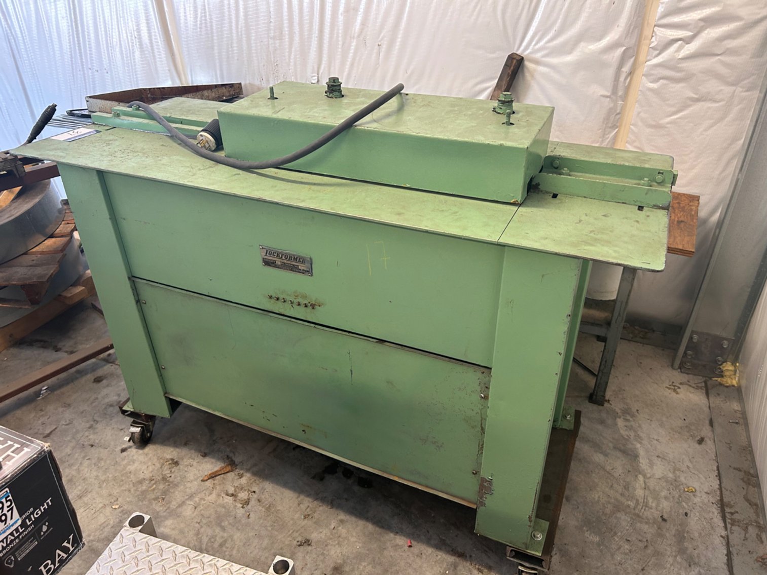 Image for Metal Duct Fabrication Equipment Auction