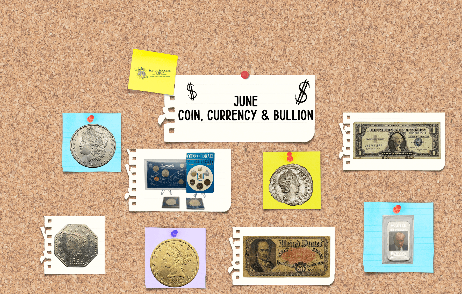 Image for Coins and Currency June 2024