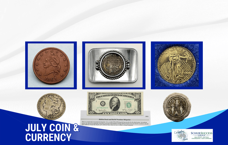 Image for Coins and Currency July 2024