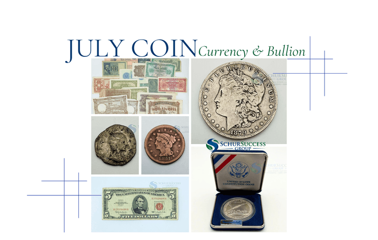 Image for Coins, Currency & Bullion July 2025