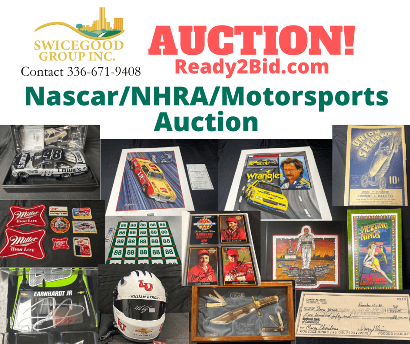 Nascar/NHRA/Motorsports Auction