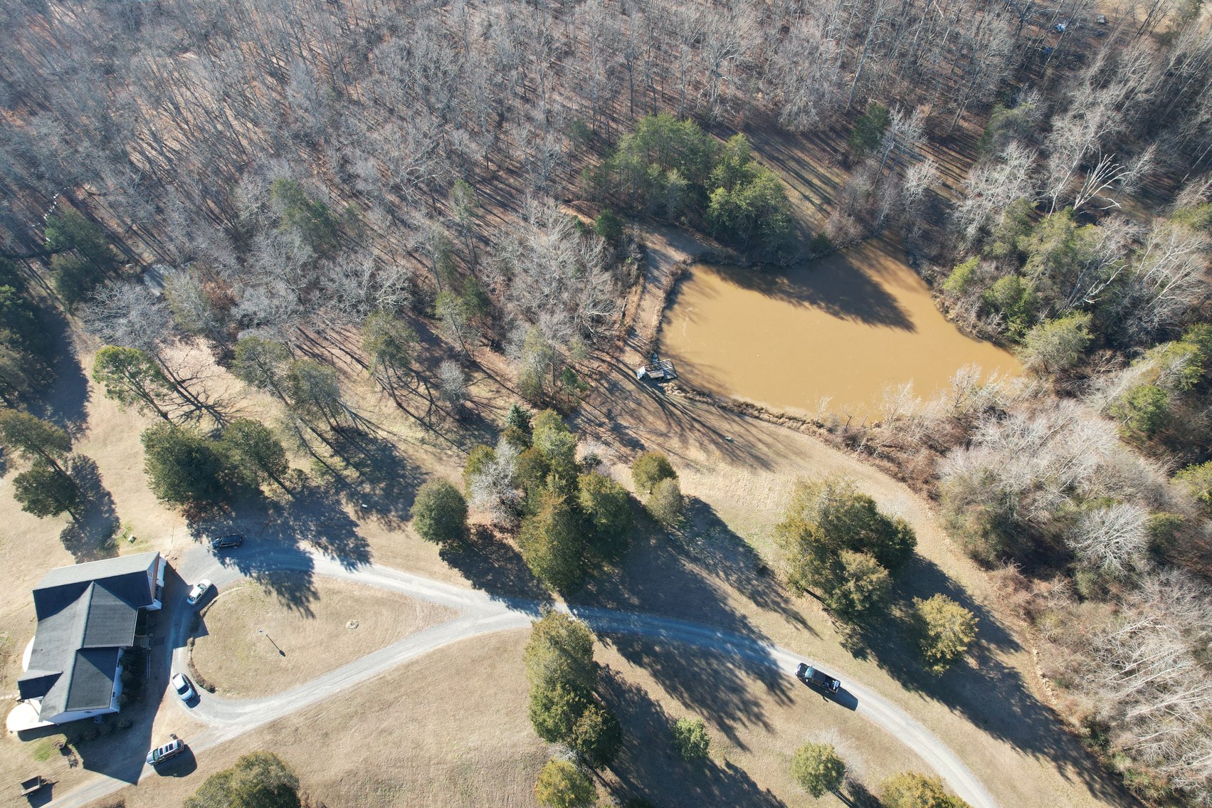 Absolute Auction for Davie County Home on 24 +/- Acres