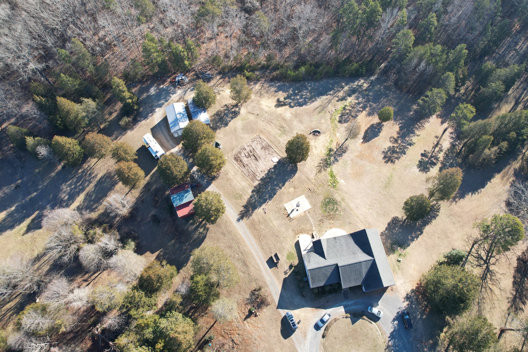 Absolute Auction for Davie County Home on 24 +/- Acres