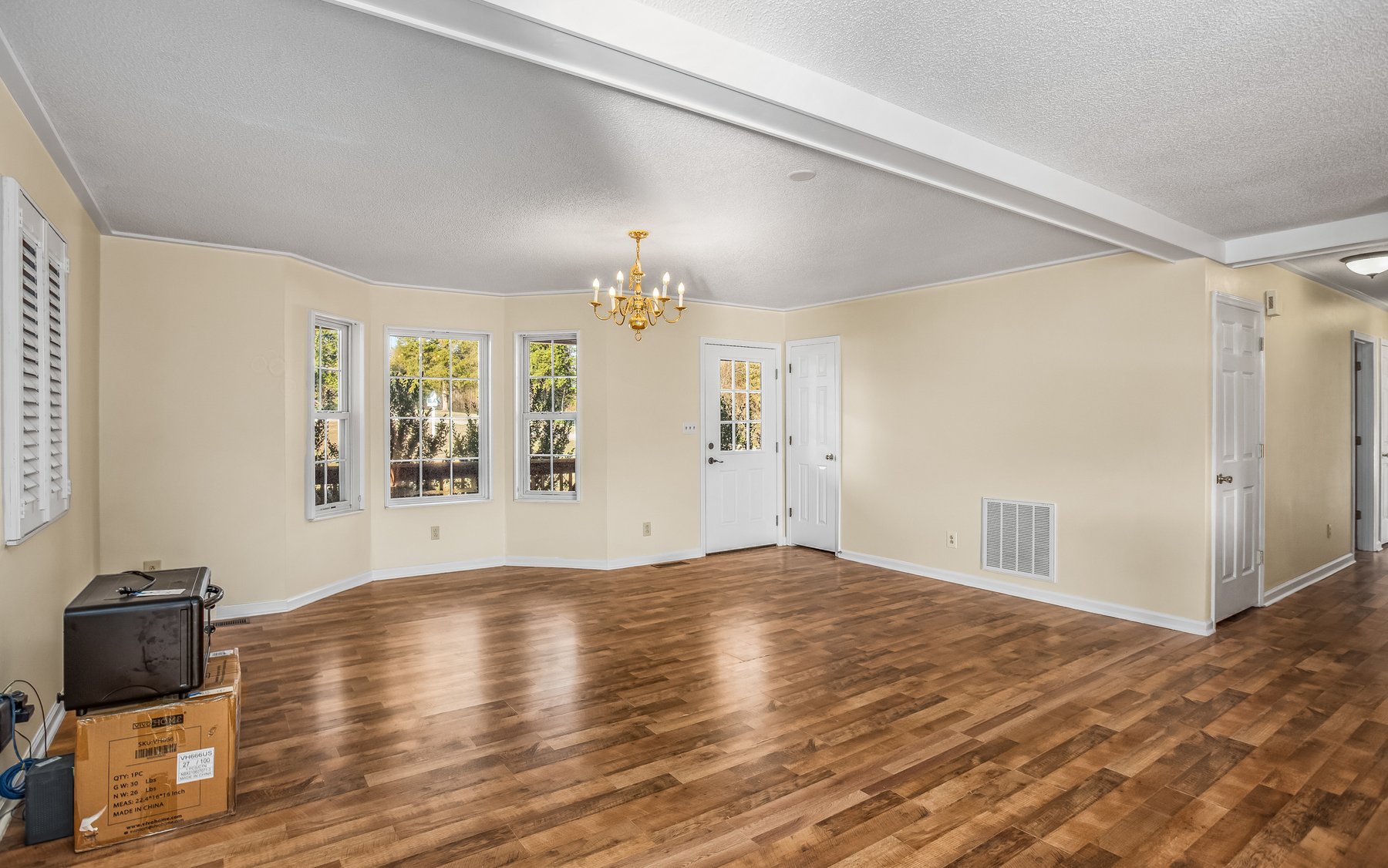 Absolute Auction for Davie County Home on 24 +/- Acres