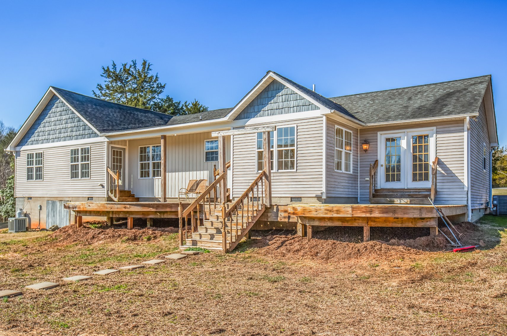 Absolute Auction for Davie County Home on 24 +/- Acres