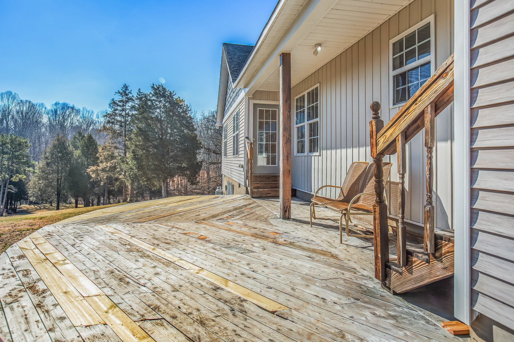 Absolute Auction for Davie County Home on 24 +/- Acres