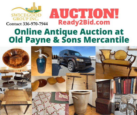 Image for Online Antique Auction at Old Payne & Sons Mercantile