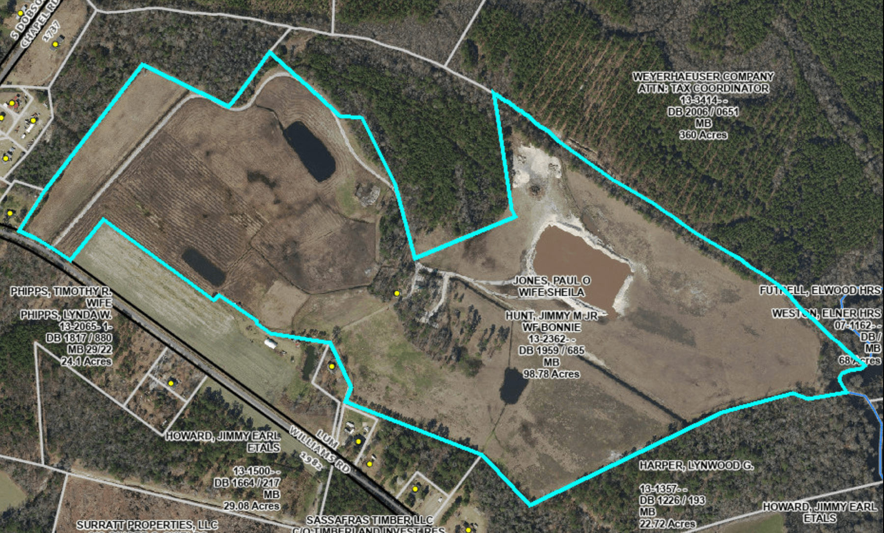 98.78+/- Acres in Kenansville, NC