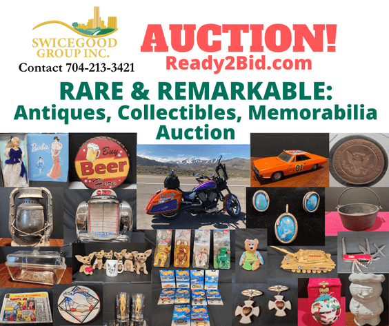 Image for RARE & REMARKABLE: Antiques, Collectibles & Memorabilia Auction