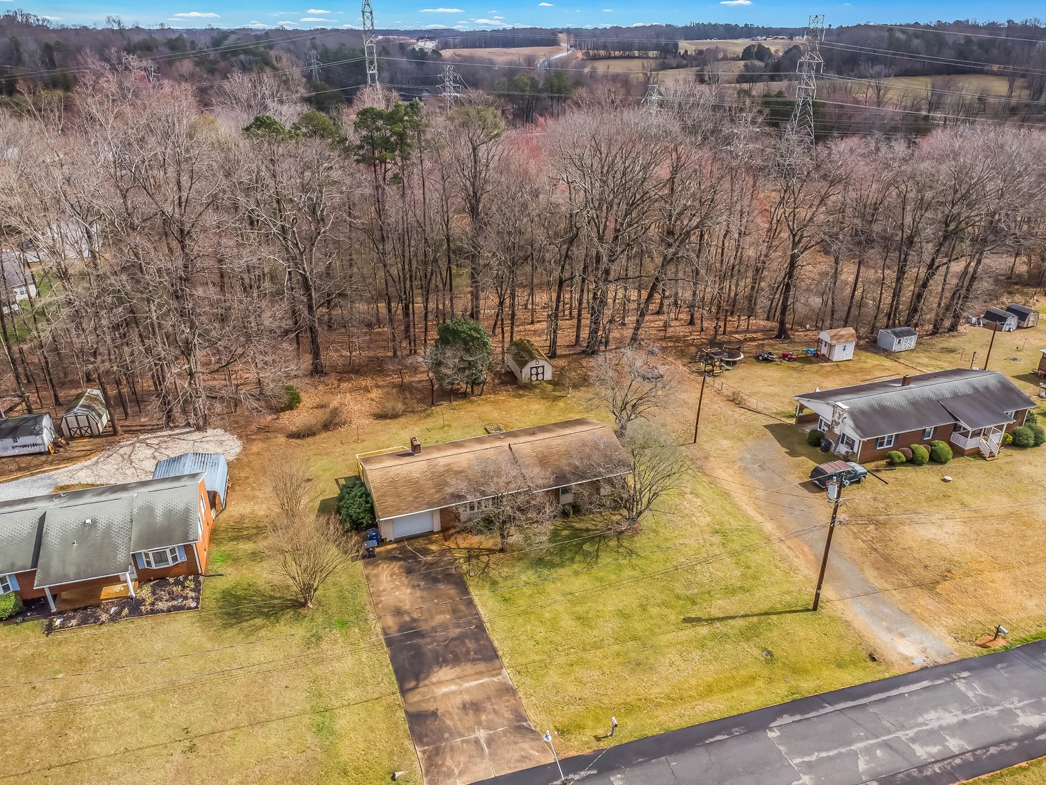 Winston Salem Brick Ranch on .51 Acres