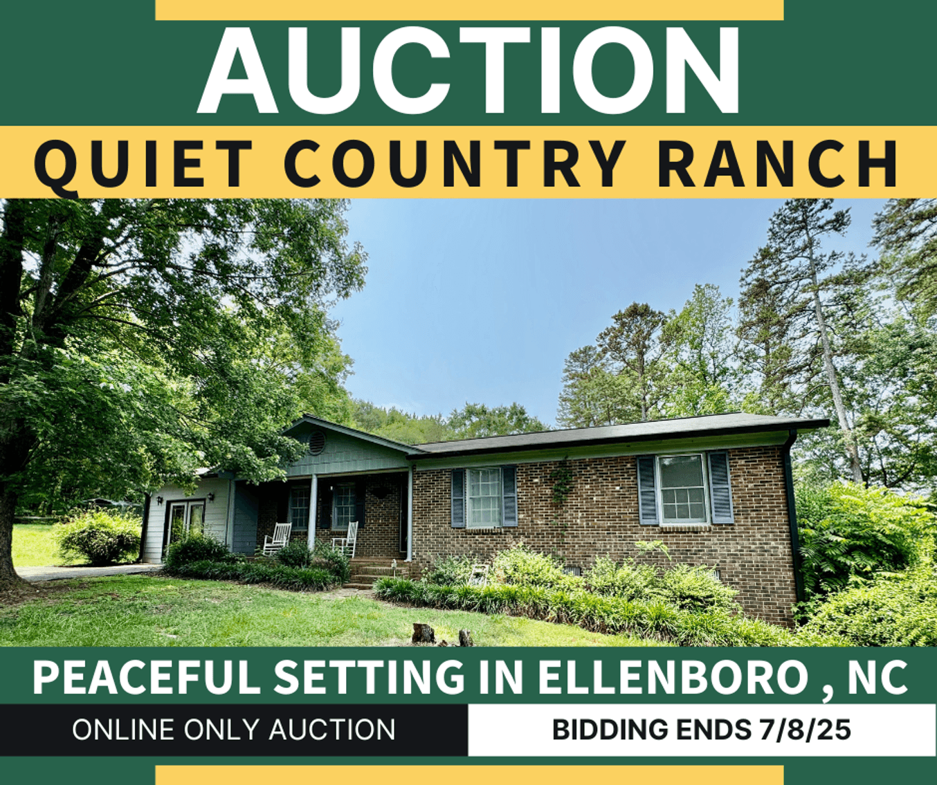 Quiet Country Ranch in Ellenboro, NC
