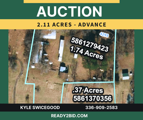 Image for 2.11 Acres - Advance - Dallas Warden Estate, Deceased