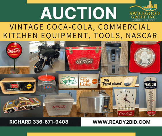 Image for Vintage Coca-Cola, Commercial Kitchen Equipment, Tools, NASCAR