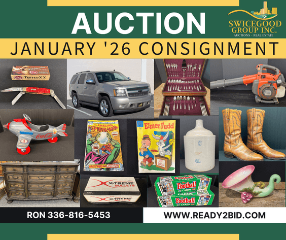 Image for January ‘26 Consignment Auction