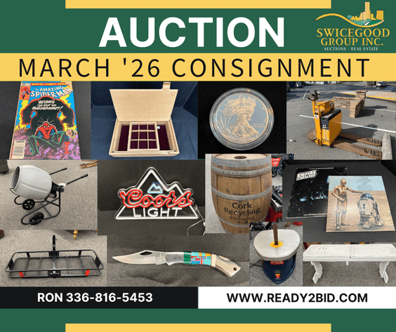 Image for March '26 Consignment Auction