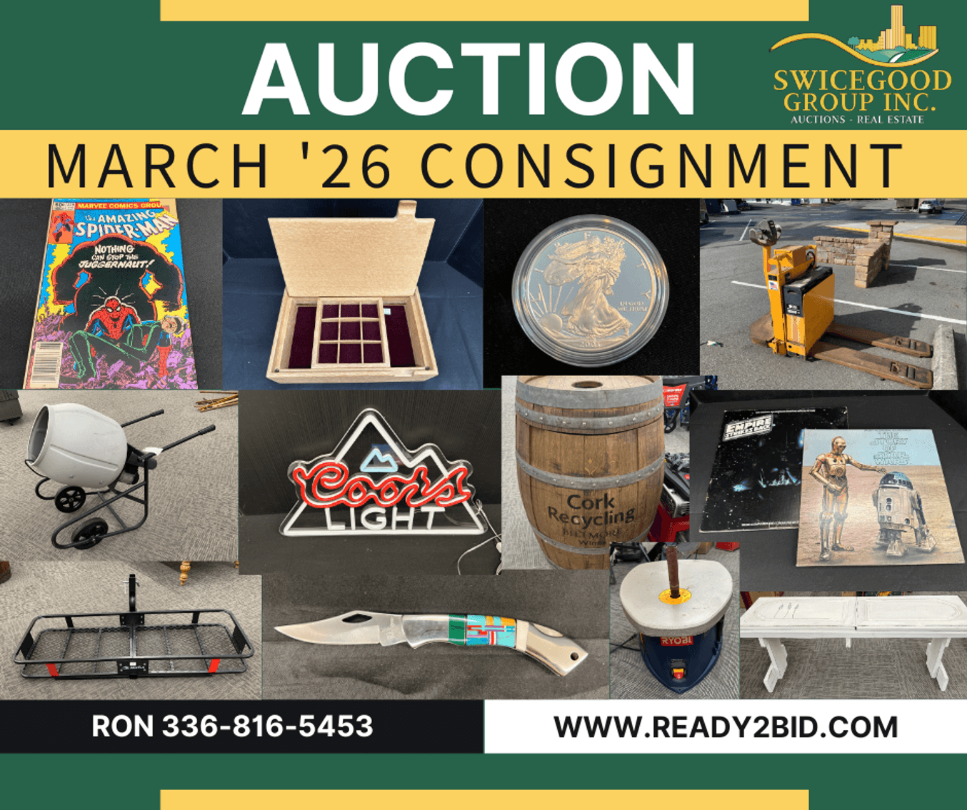March '26 Consignment Auction