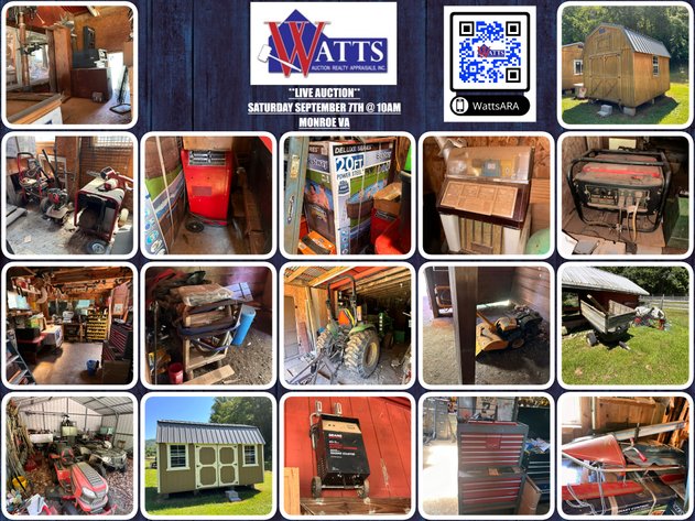 Image for Monroe Farm Equipment, Household, Tools, Collectibles & More