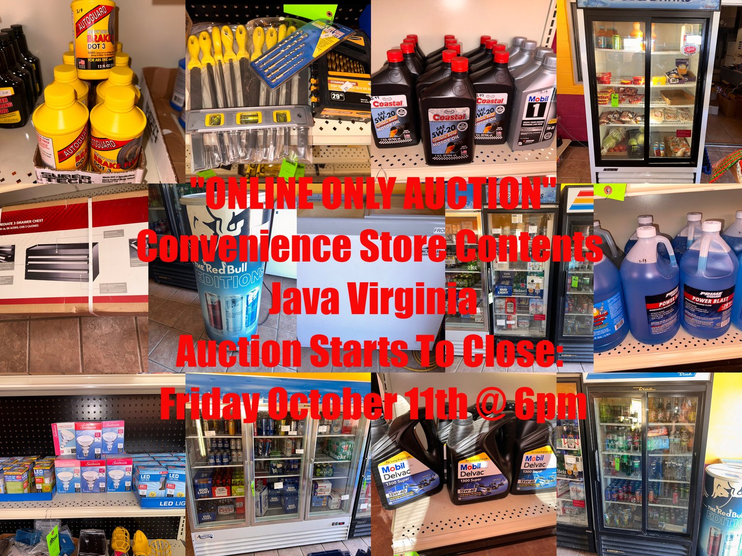Image for Convenience Store Contents Java Virginia Online Only Auction