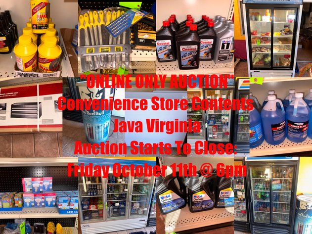 Image for Convenience Store Contents Java Virginia Online Only Auction