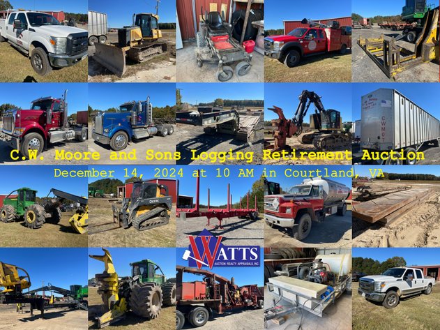 Image for C.W. Moore and Sons Logging Retirement Auction