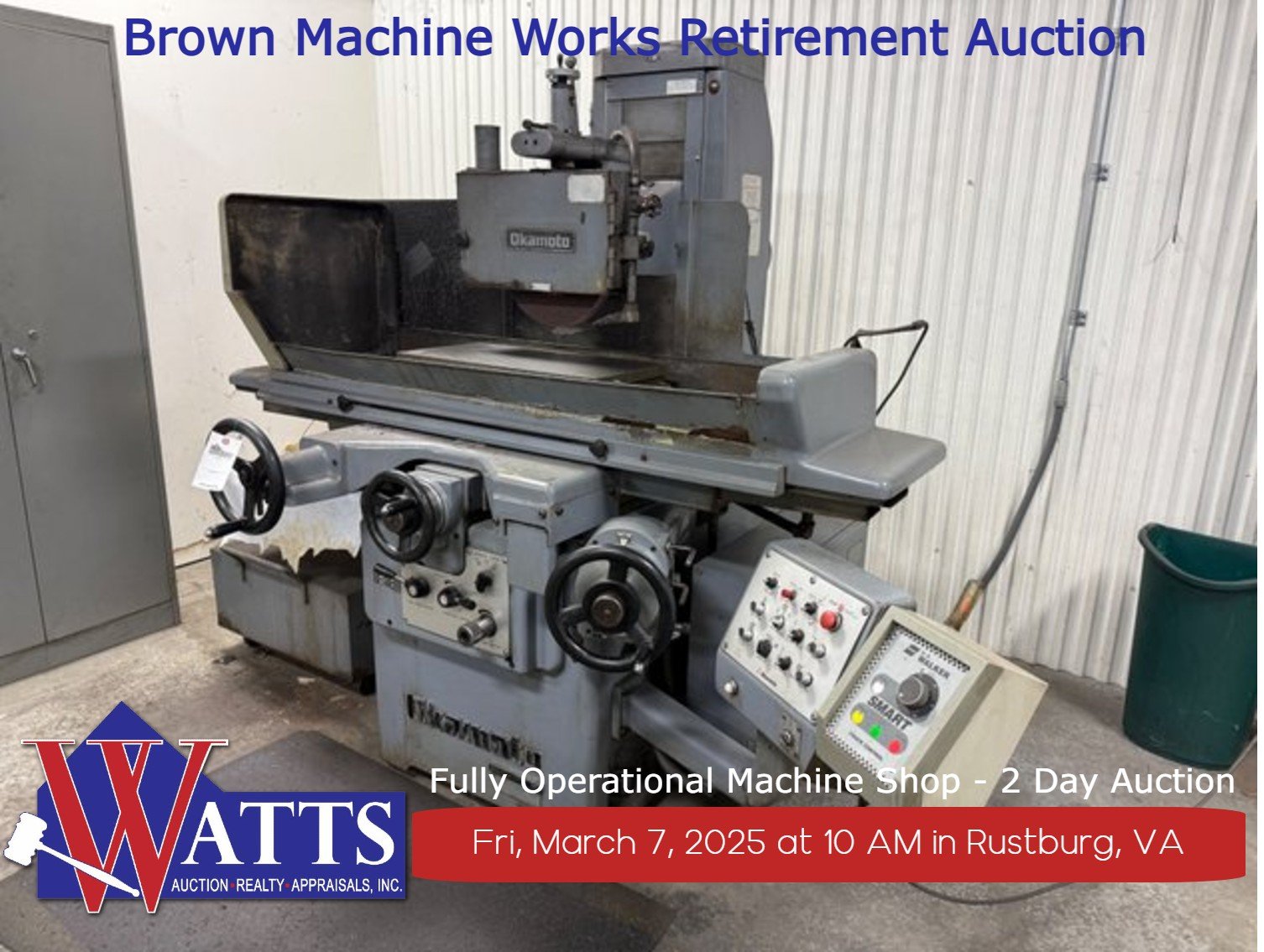 Image for Brown Machine Works Retirement Liquidation - Day 1 of 2