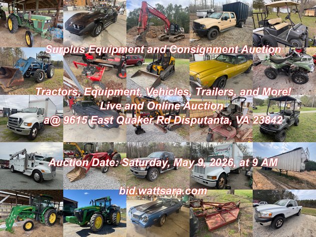 Image for Surplus Equipment and Consignment Auction