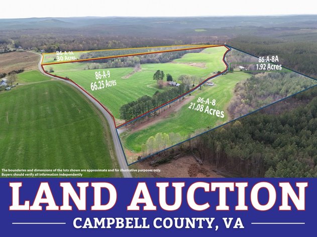 Image for 120 Acres In Gladys Being Sold in Multiple Tracts