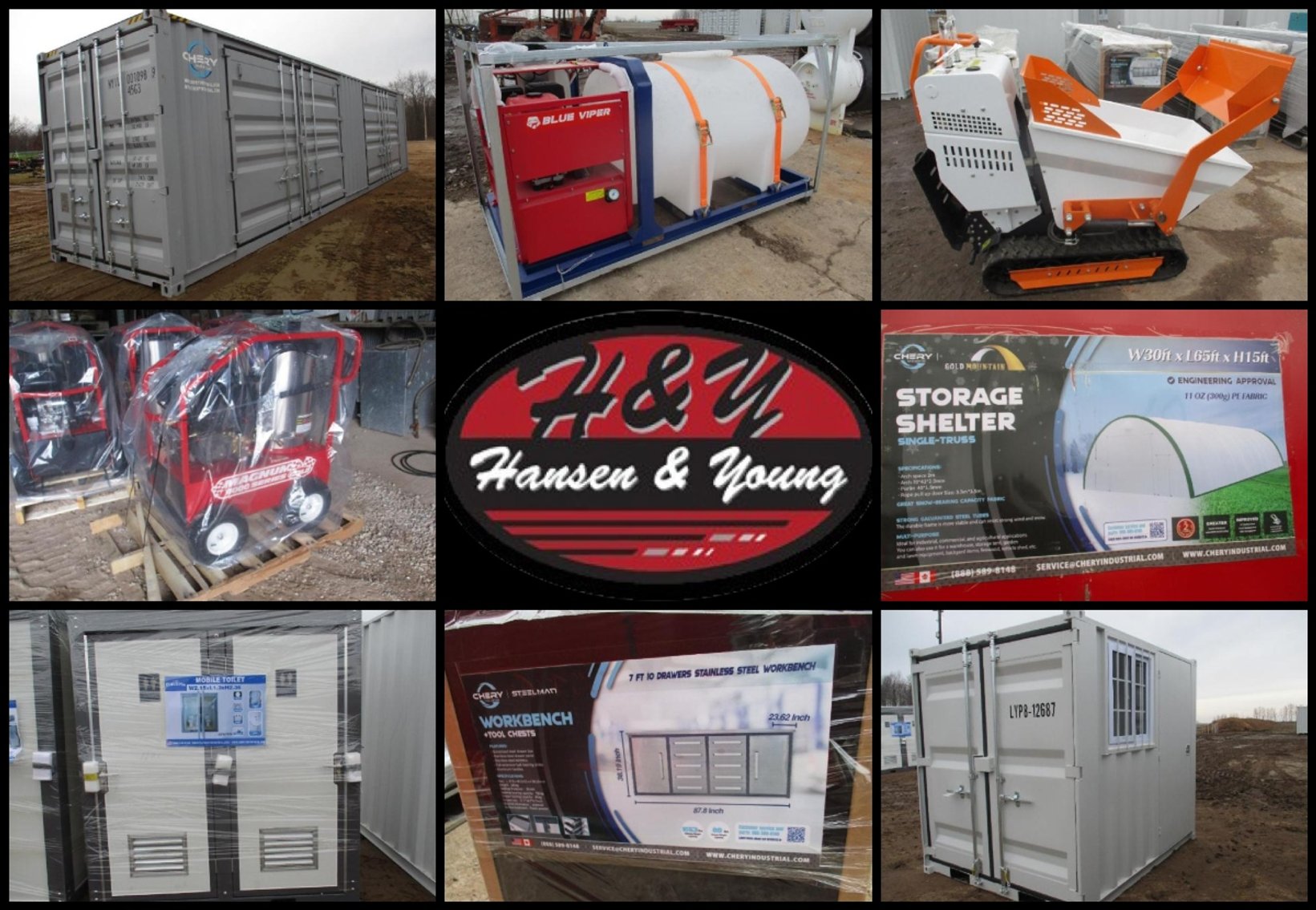 Image for Containers, Storage Shelters & Bathrooms - Prairie Farm, WI