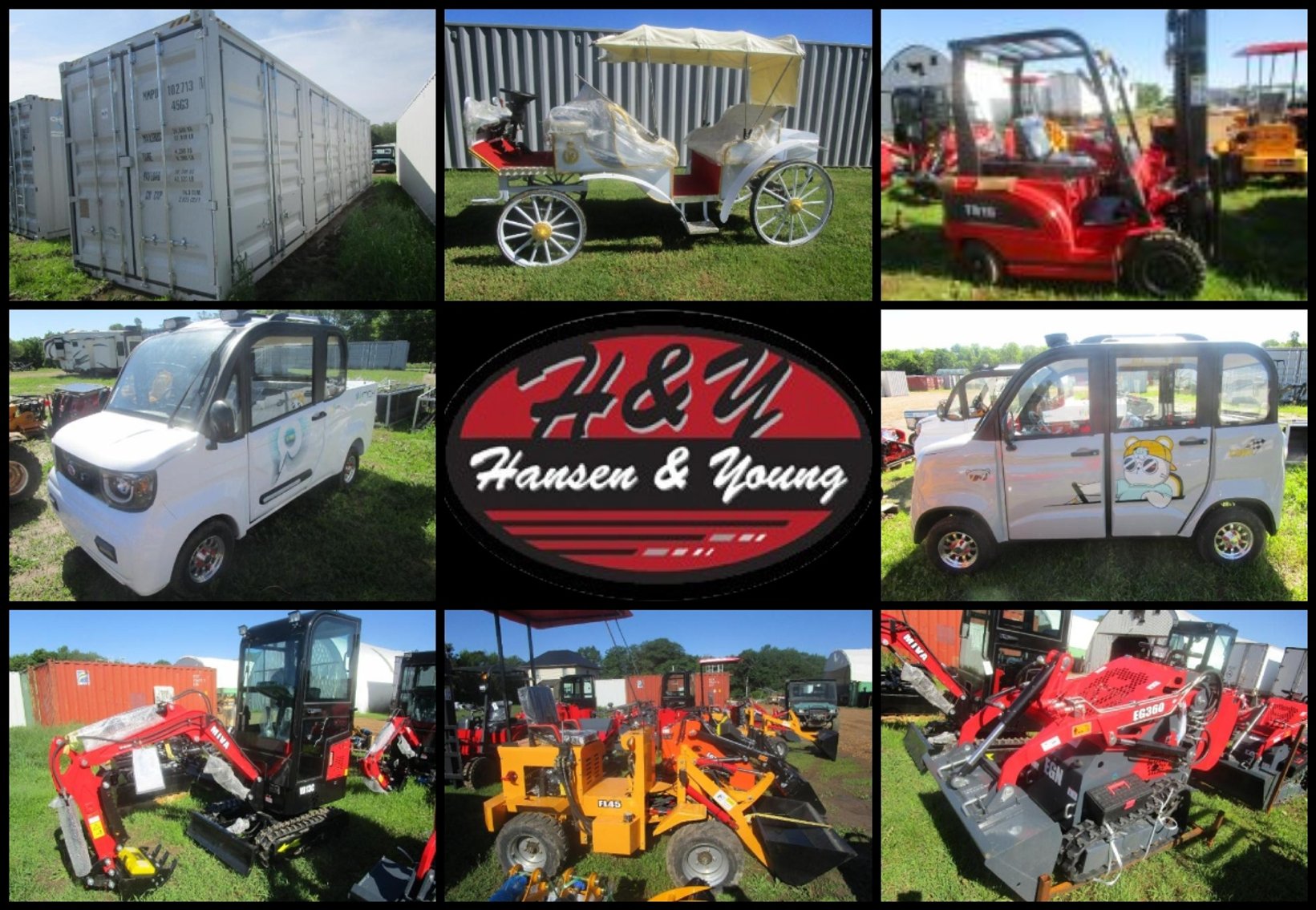 Image for Electric Cars & Horse Carriage, Containers, Loaders & More