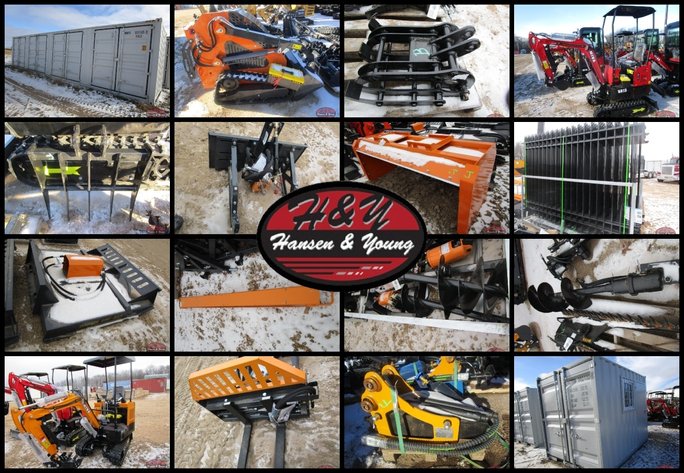 Image for January 7th Container & Attachment Auction - Prairie Farm, WI
