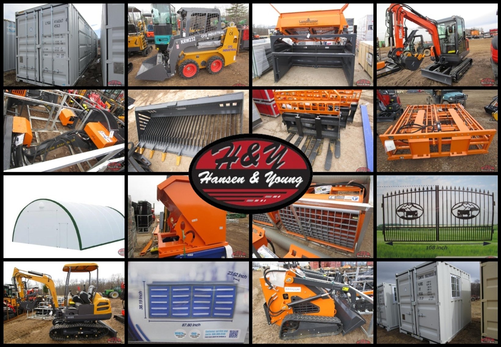 Image for April 7th Container & Attachment Auction - Prairie Farm, WI