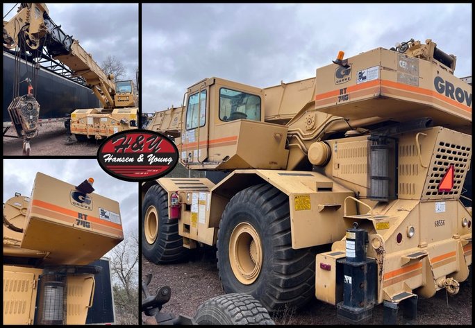 Image for Grove RT745 Rough-Terrain Crane - Hayward, WI
