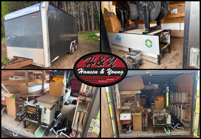 Image for Onsite Seamless Gutter Machine w/ Trailer - Lublin, WI