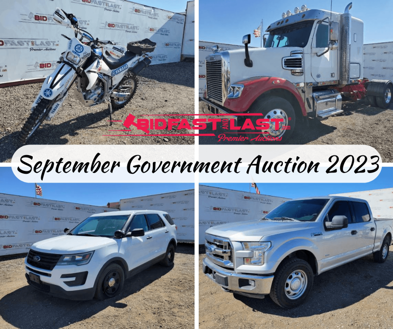 Image for September Government Auction 2023