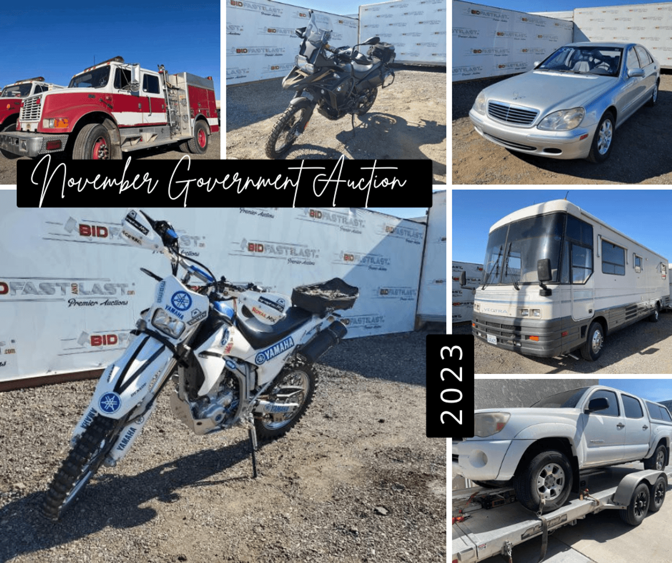 Image for November Government Auction 2023