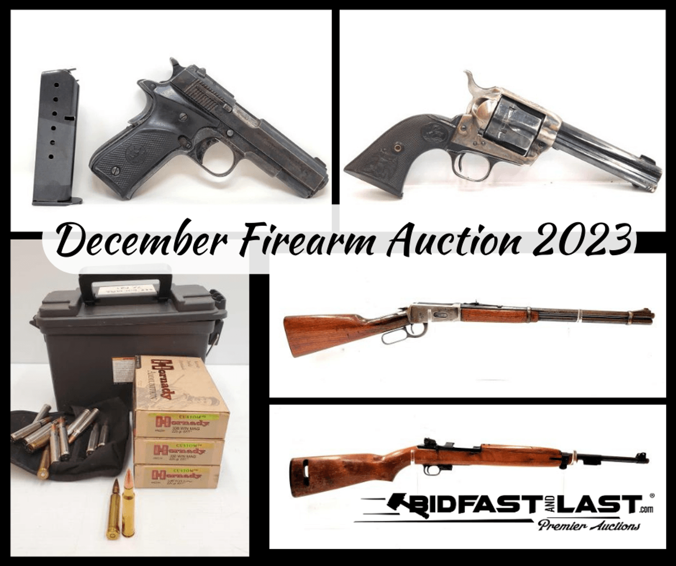 Image for December Firearm Auction 2023