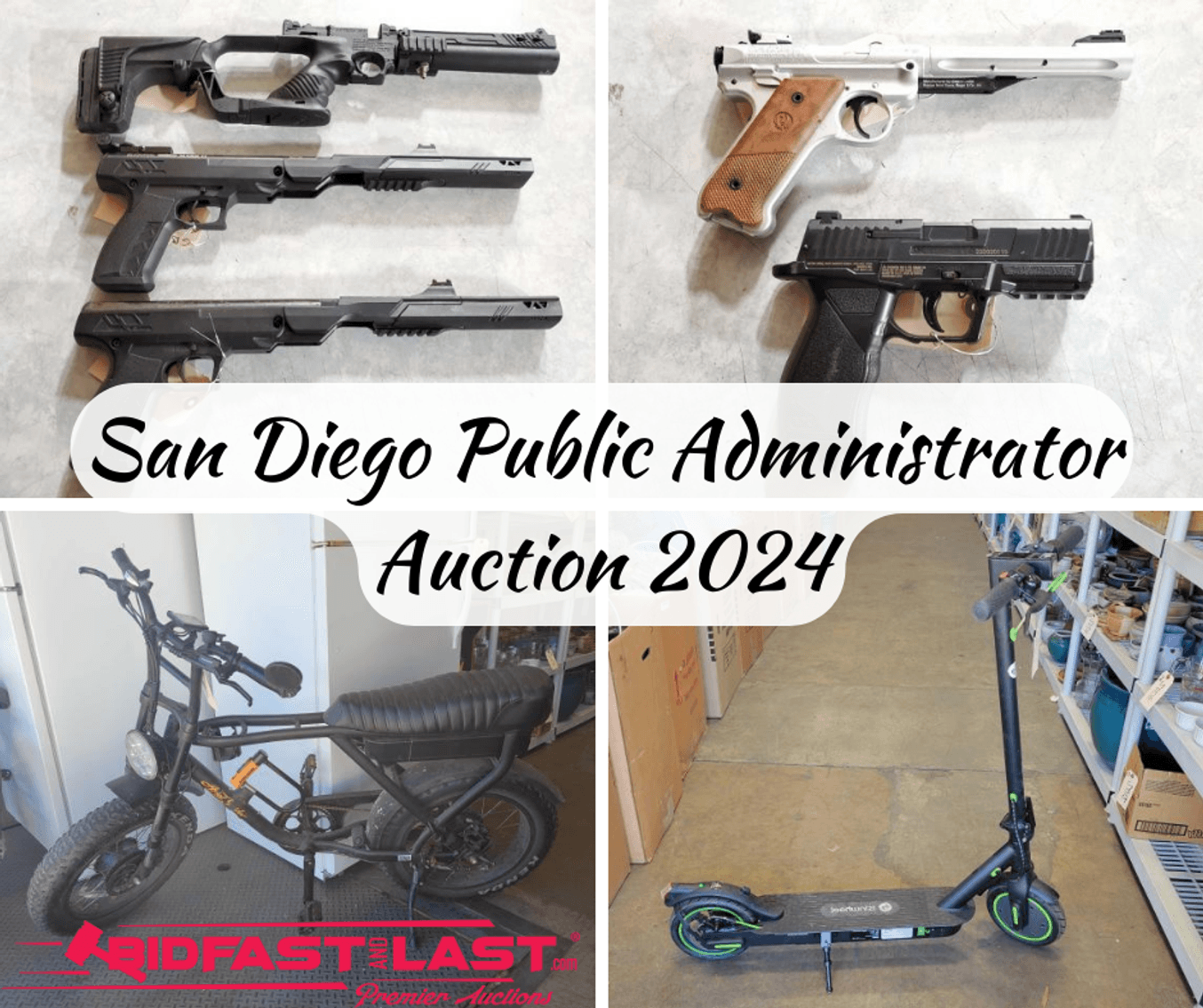 Image for San Diego Public Administrator Auction 2024