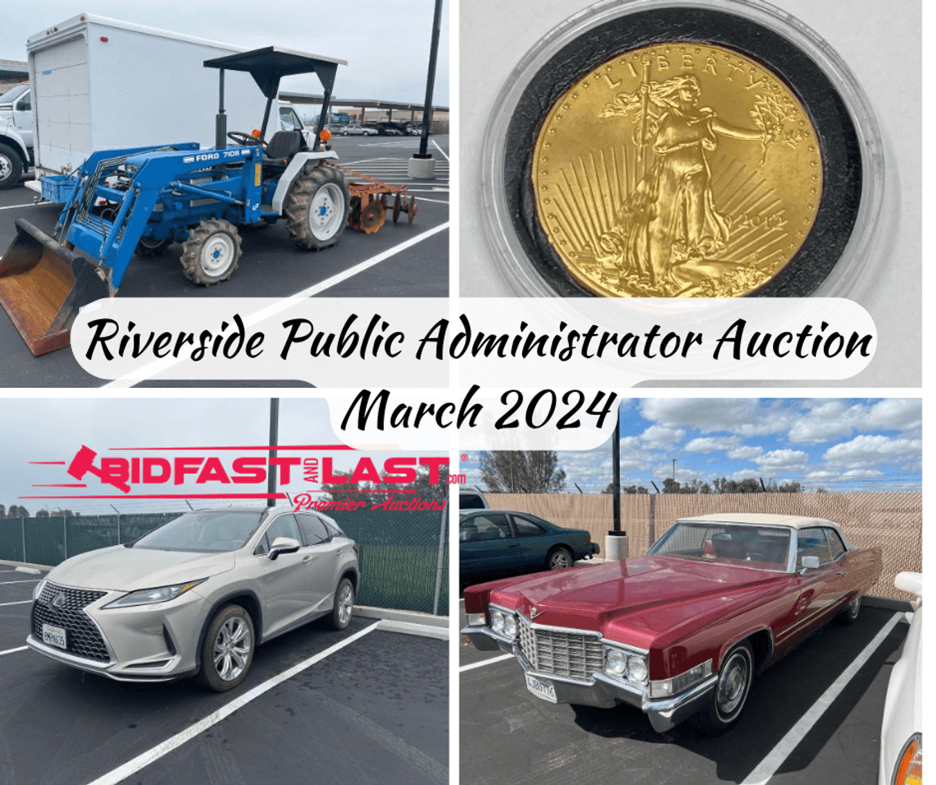 Image for Riverside Public Administrator Auction March 2024