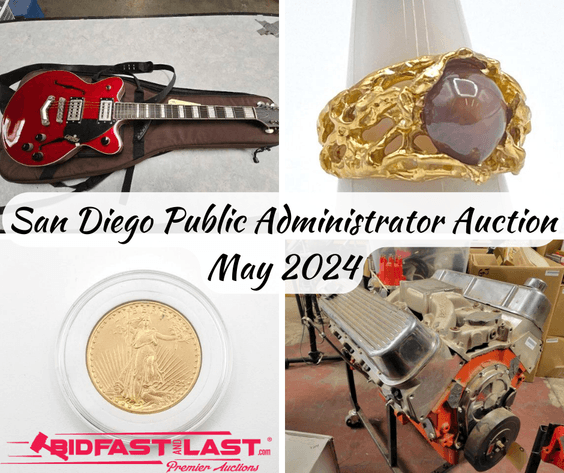 Image for San Diego PA Auction May 2024