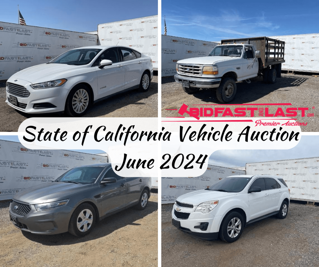 Image for State of California Vehicle Auction June 2024