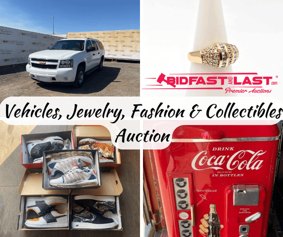 Image for Vehicles, Jewelry, Fashion & Collectibles Auction September 2024