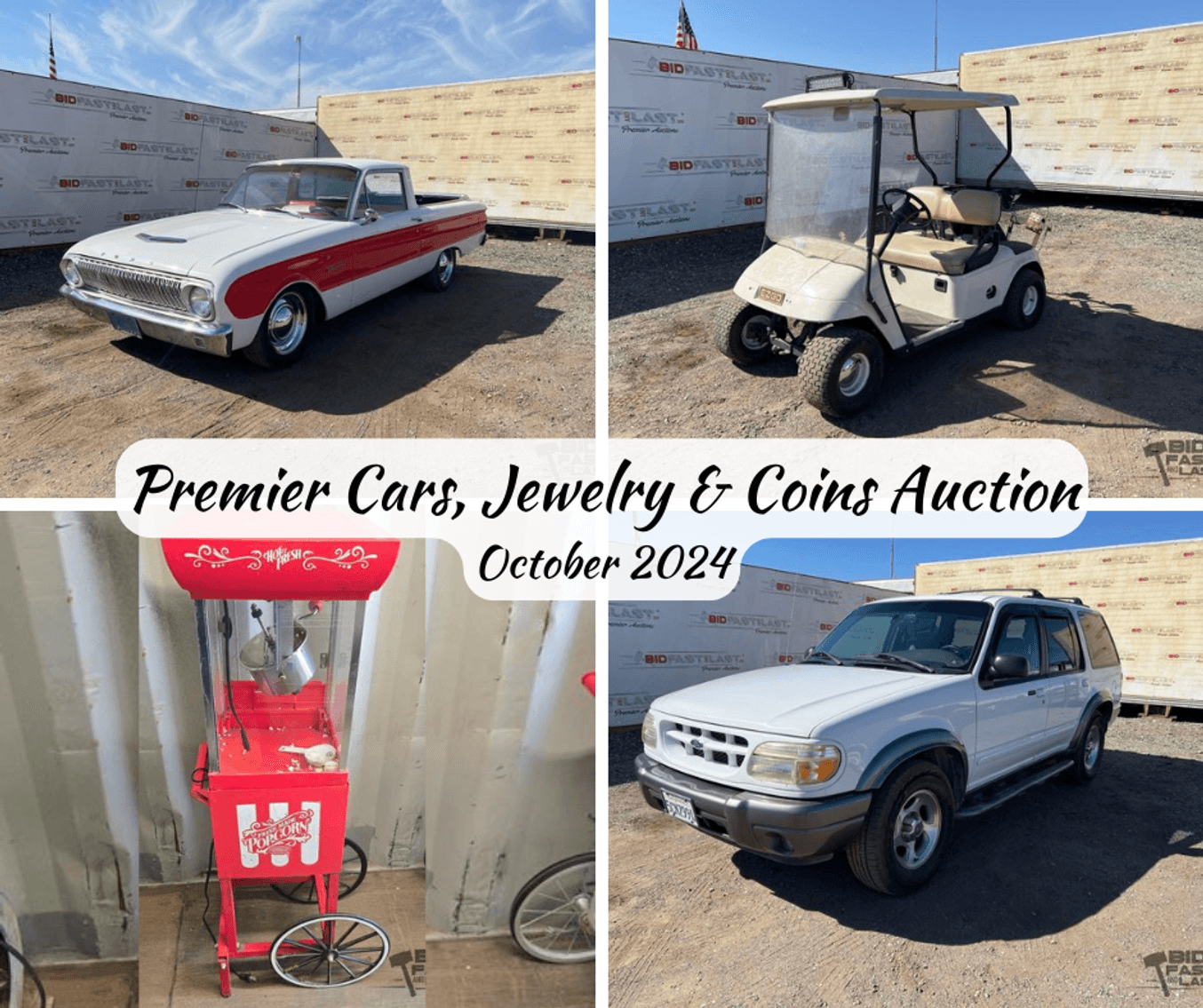 Image for Premier Cars, Jewelry & Coin Auction October 2024