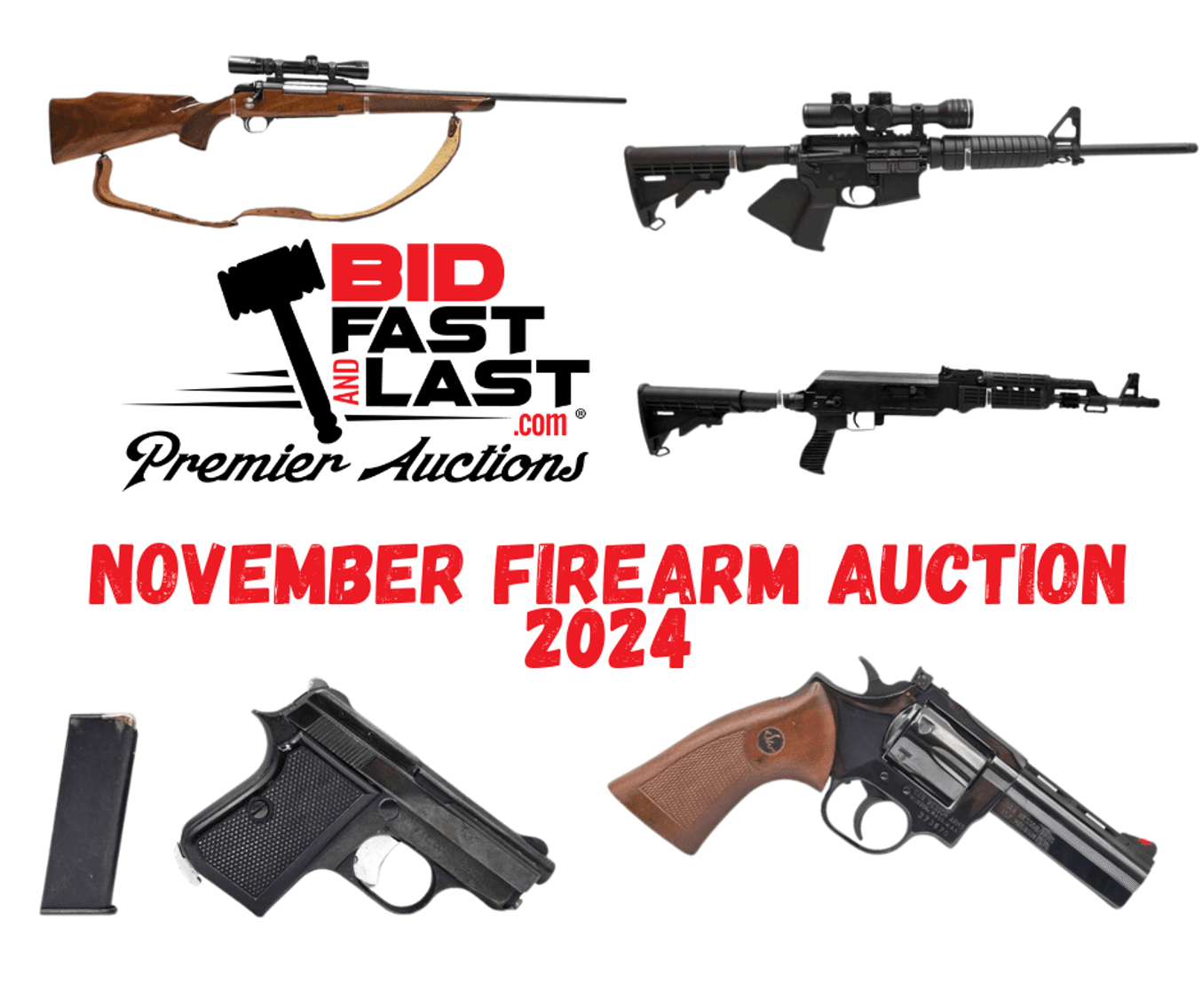 Image for November Firearm Auction 2024