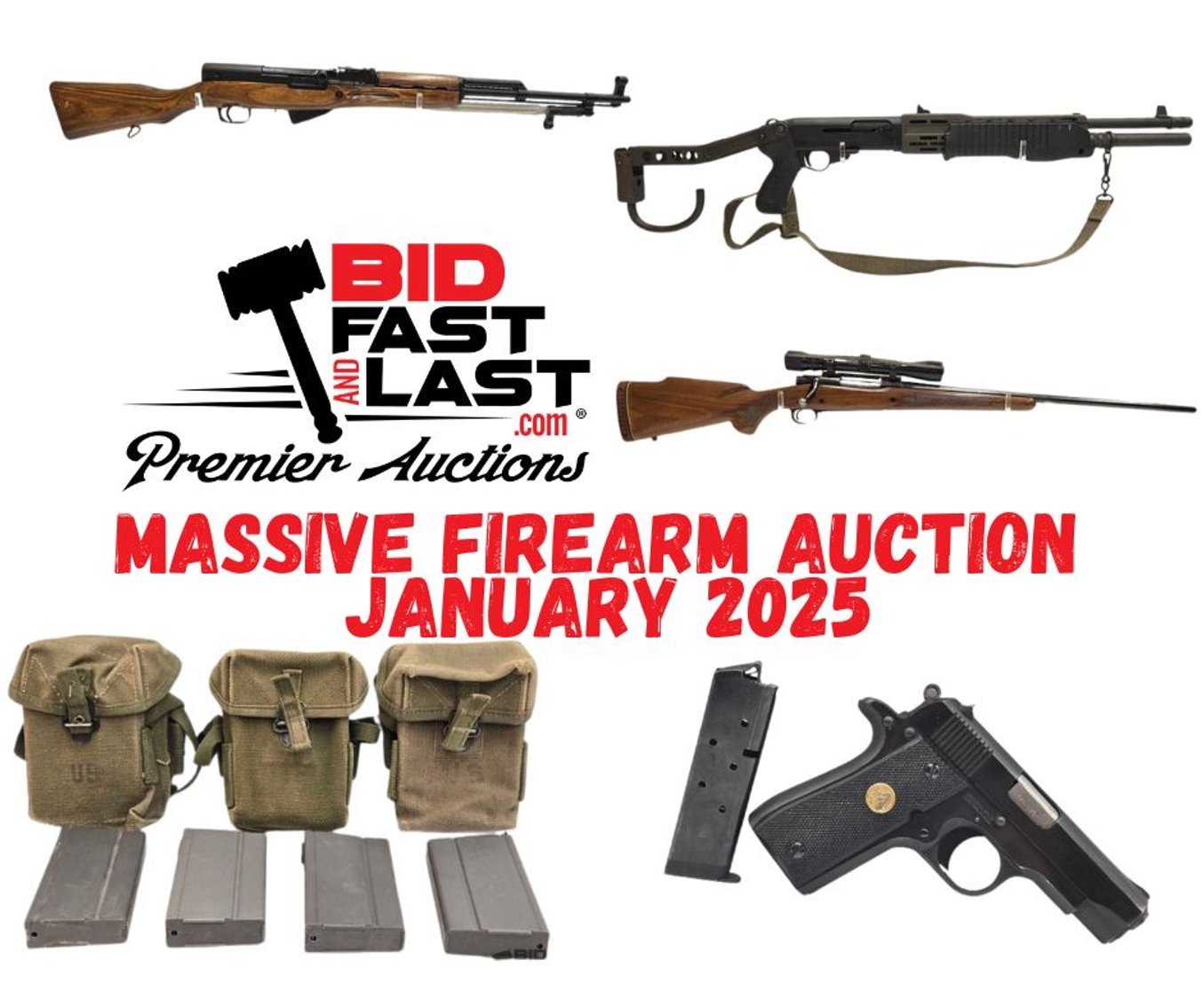 Image for Massive Firearm Auction January 2025
