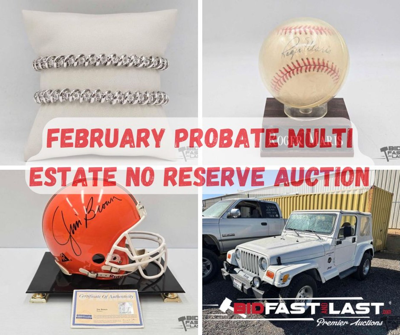 Image for February Probate Multi Estate NO RESERVE Auction