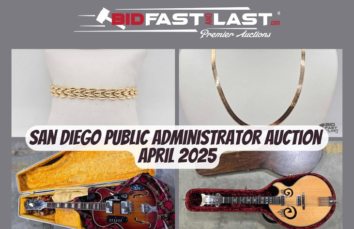 Image for San Diego Public Administrator Auction April 2025