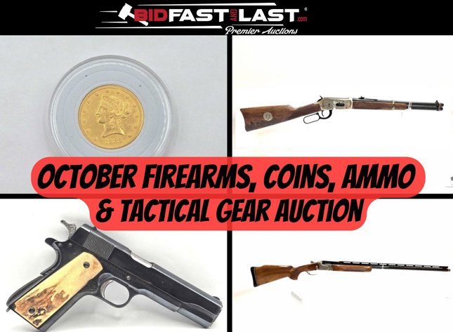 Image for October Firearms, Coins, Ammo & Tactical Gear Auction